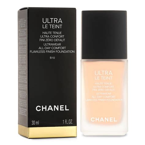 chanel ultra le teint b10|chanel ultrawear flawless liquid foundation.